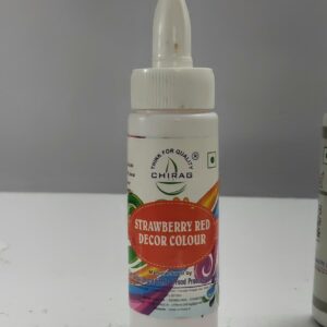 Dry Strawberry Red Colour Bottle 60GM