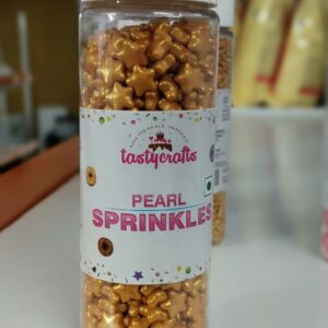 Pearl Sprinkles - 100gm Pack Stars