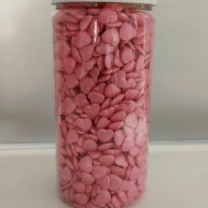Dazzling Sprinkles -500gmpack-Hearts JAR PACKING